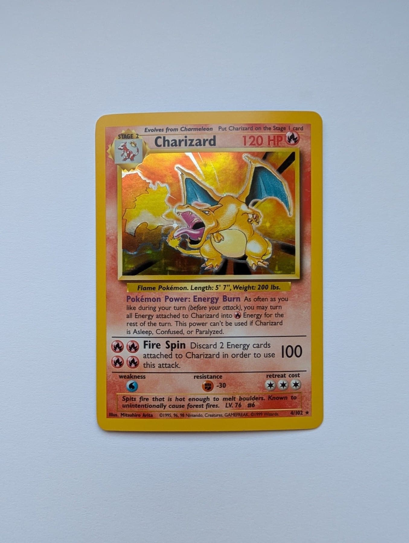 Charizard - Base Set Unlimited Holo